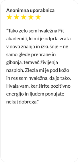 Fit akademija 17, Patricia Pangeršič