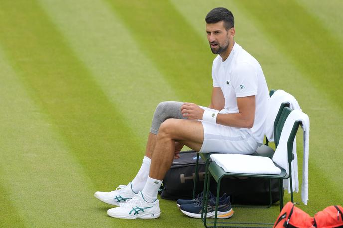Novak Đoković | Novak Đoković je pred začetkom Wimbledona samozavesten glede poškodbe kolena. | Foto Guliverimage