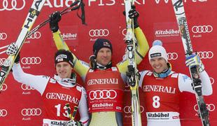 Svindal najhitrejši na Petelinjem grebenu