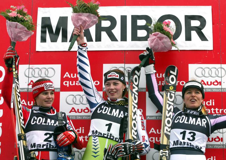 4. Veleslalom, svetovni pokal. Maribor (Slovenija), 22. januar 2005. | Foto: Reuters