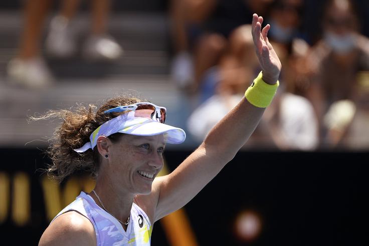 Samantha Stosur je pomahala profesionalnem tekmovalnemu tenisu v slovo. | Foto: Guliverimage/Vladimir Fedorenko