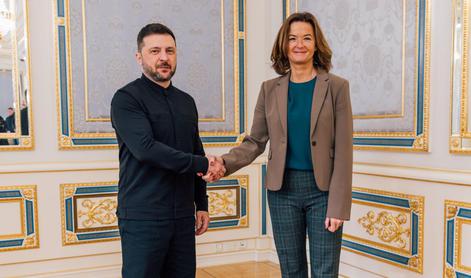 Zelenski se je Sloveniji zahvalil za pomoč