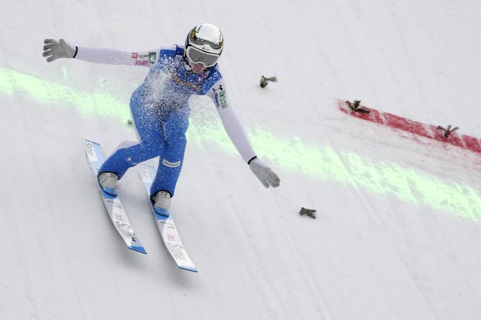 Lovru Kosu je v kvalifikacijah uspel najdaljši skok med vsemi: 130 metrov. | Foto: Guliverimage/Vladimir Fedorenko