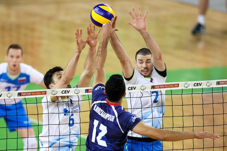Slovenci so v kratkih pripravah odigrali štiri močne tekme proti Iranu in Srbiji. Zmagali so le enkrat. | Foto: Matic Klanšek Velej/Sportida