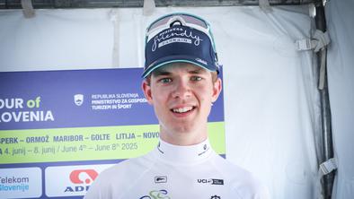 Jakob Omrzel po svoji prvi dirki Po Sloveniji: Če bi bila na sporedu še kakšna etapa, bi bil to samo še plus