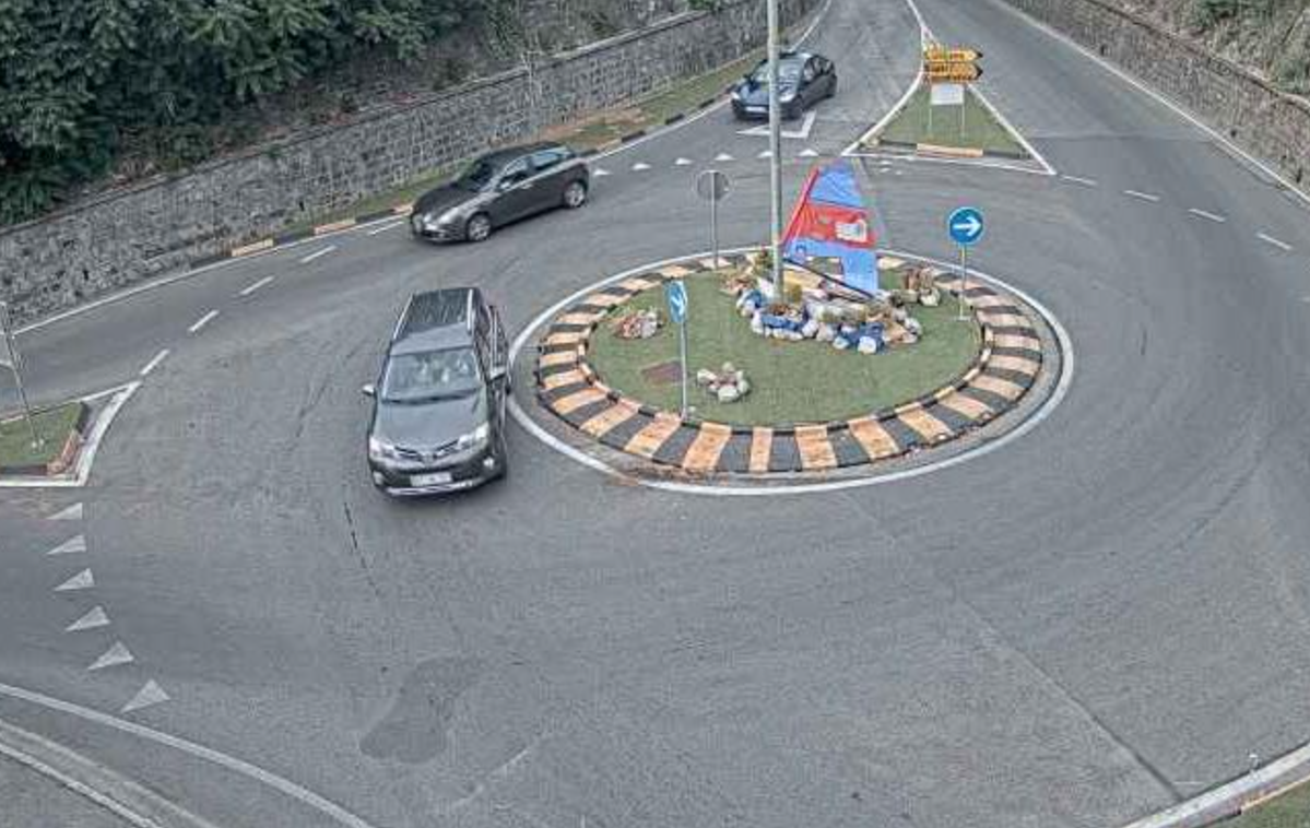 Krožišče Valeta | Spletna Darsova kamera v krožišču Valeta | Foto Posnetek  zaslona
