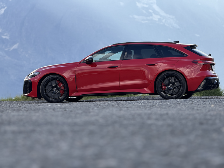 Audi RS5 avant Grossglockner | Foto: Gregor Pavšič