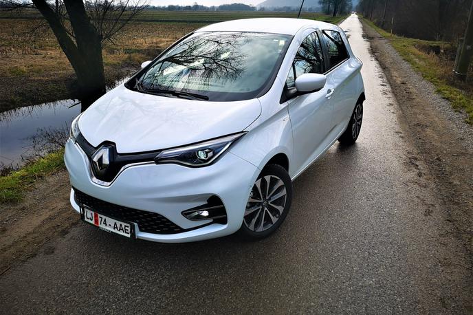 Renault zoe | Renault zoe je eden najbolje prodajanih električnih avtomobilov v Franciji in tudi v Evropi. | Foto Gregor Pavšič