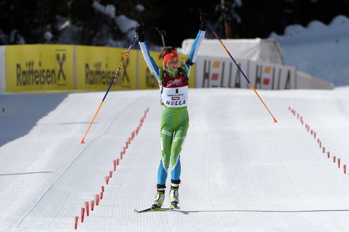 Lena Repinc mladinsko SP 2021 | Lena Repinc slavi še drugi naslov mladinske svetovne prvakinje. | Foto Guliverimage