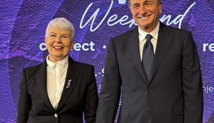Borut Pahor: Ogenj med nama z Jadranko ne bo nikoli ugasnil