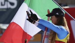 Italijanka spet najhitrejša, Štuhčeva zaostala poldrugo sekundo