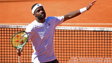 Frances Tiafoe prek Kitajca v drugi krog Hamburga