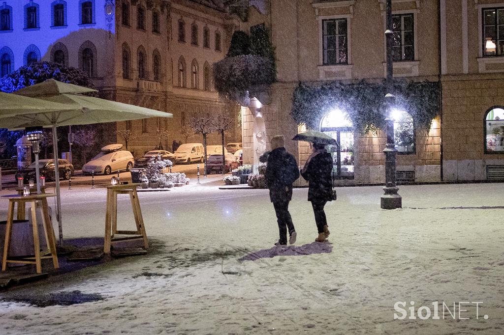 Sneg Ljubljana