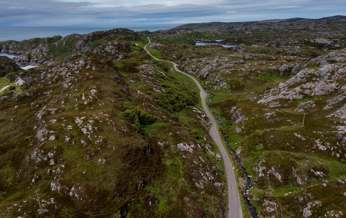 NC500, North Coast 500, Severna Irska | Med domačini, ki živijo ob cesti, se mnogi preživljajo s turizmom.  | Foto Guliverimage
