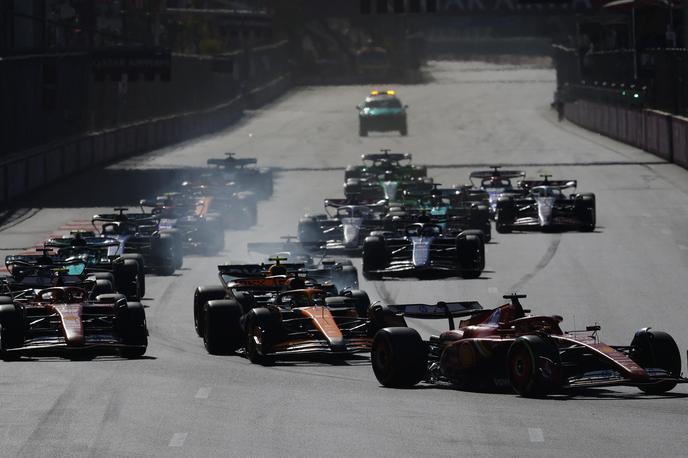 Baku štart | Charles Leclerc je v Bakuju četrtič na prvem štartnem mestu, zmage pa tu še nima. | Foto Reuters