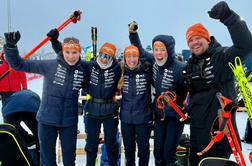 Slovenske biatlonke celo v boju za stopničke