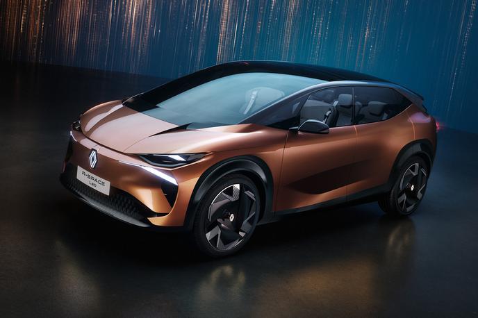 Renault R space espace | Koncept napoveduje enoprostorno vozilo prihiodnosti, za zdaj ima električni pogon in 800-voltno zasnovo. | Foto Renault