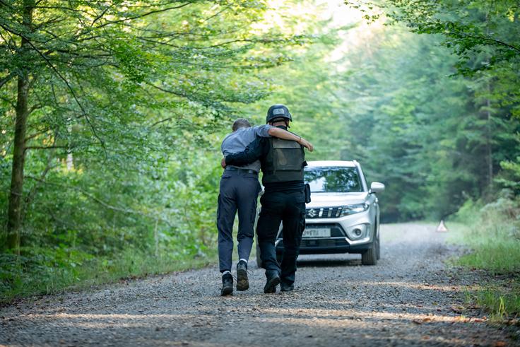  "Da so v vojni štiri leta se izjemno čuti v pogovoru z Ukrajinci," pove Samo Selimović, ki je redno v stiku s prebivalci Ukrajine.  | Foto: POTC -Peace Operation Training Center