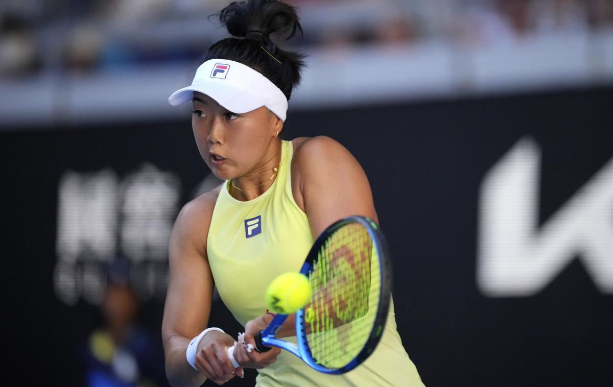 Ann Li | Ann Li bo zaigrala v finalu WTA250 v Singapurju. | Foto Guliverimage