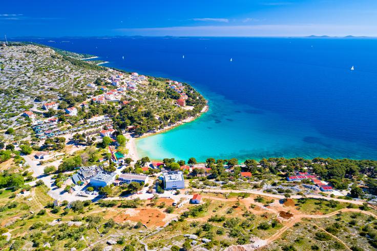Turkizna plaža v laguni Slanica | Foto: Shutterstock