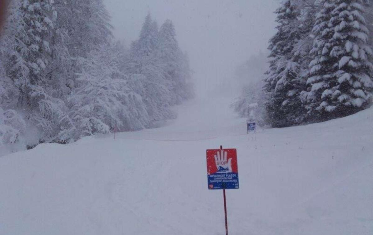 Snežni plaz | Na Tirolskem se je v četrtek in danes sprožilo nenavadno veliko število snežnih plazov. | Foto STA