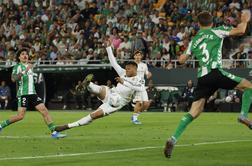 Udarec za Real Madrid v sodnikovem dodatku