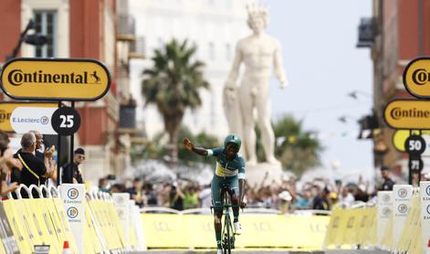 Kolesar, ki je sprožil evforijo, se seli v novo okolje