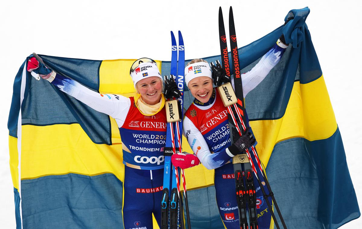 Jonna Sundling & Maja Dahlqvist | Jonna Sundling in Maja Dahlqvist sta upravičili vlogo favoritinj. | Foto Reuters