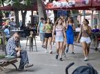 turisti na Hrvaškem