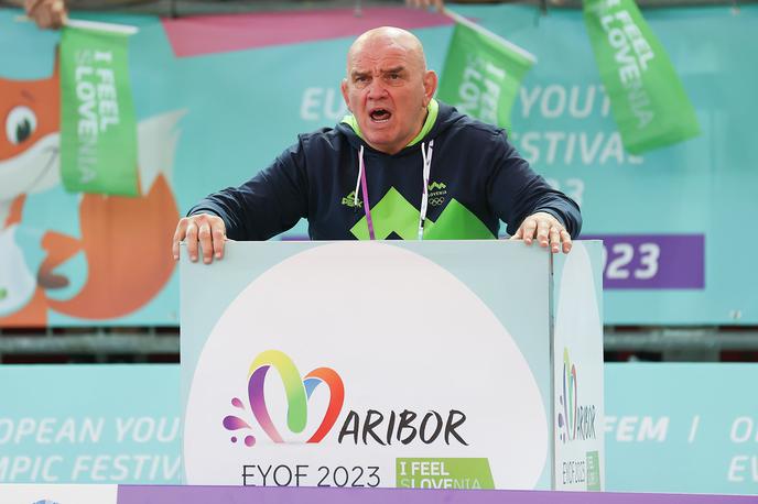 Marjan Fabjan | Marjan Fabjan se brani. | Foto Aleš Fevžer