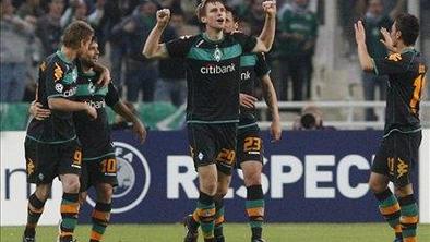 Werder in Panathinaikos na lovu za prvo zmago