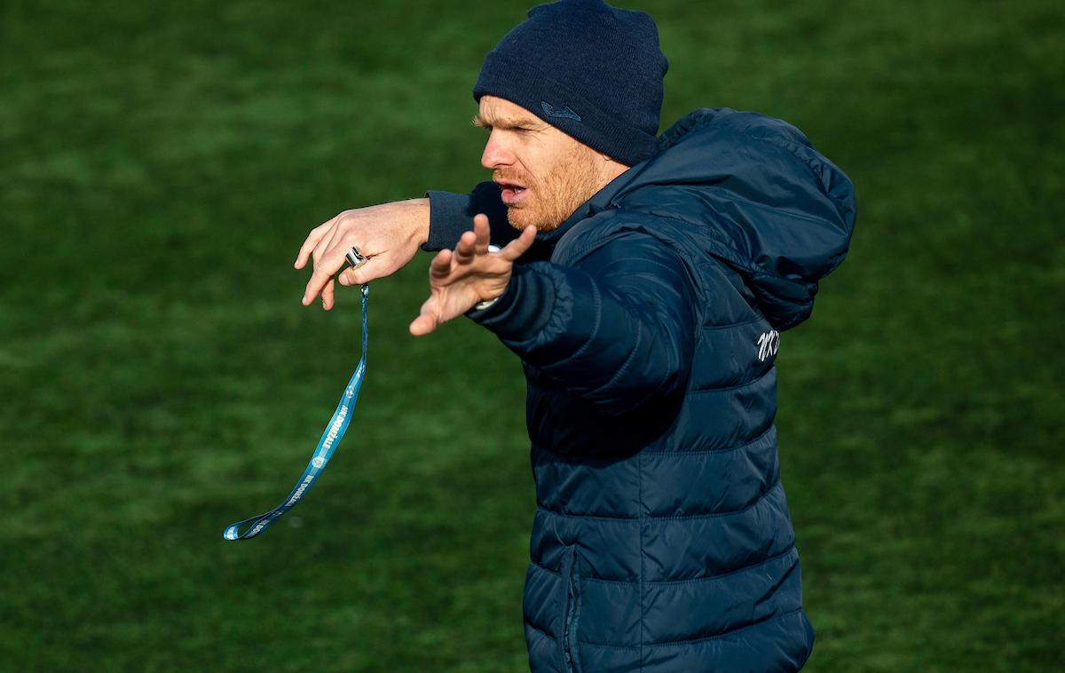 trening NK Domžale | Simon Rožman bo lahko v spomladanskem delu računal tudi na Marka Čubrila. | Foto Vid Ponikvar