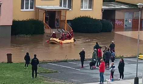 Prebivalka Češke za Siol.net: Voda je zalila center mesta #foto #video