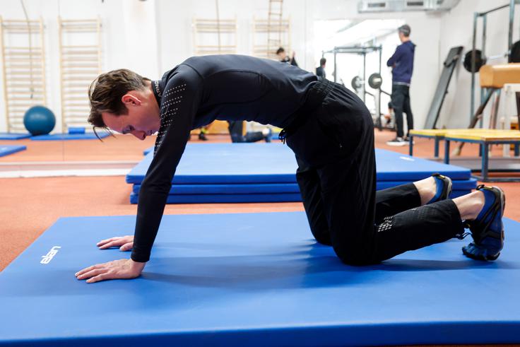 Na treningih ima vse pod nadzorom. | Foto: Aleš Fevžer