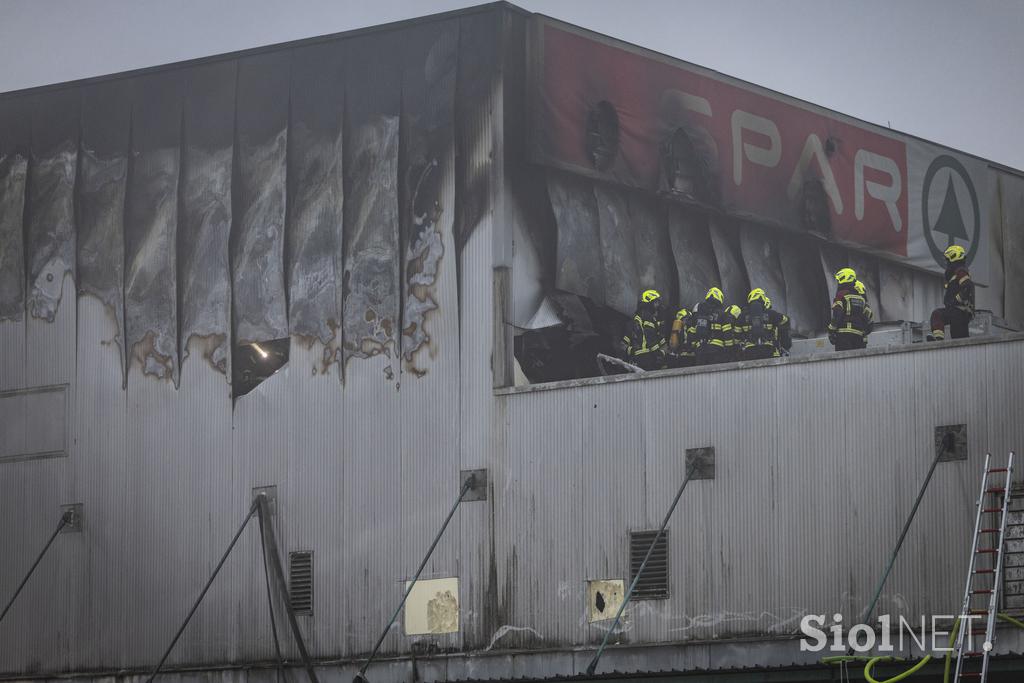 Požar SPAR Letališka.