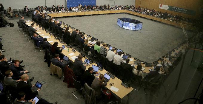Takole je videti zasedanje organizacije FATF. | Foto: FATF