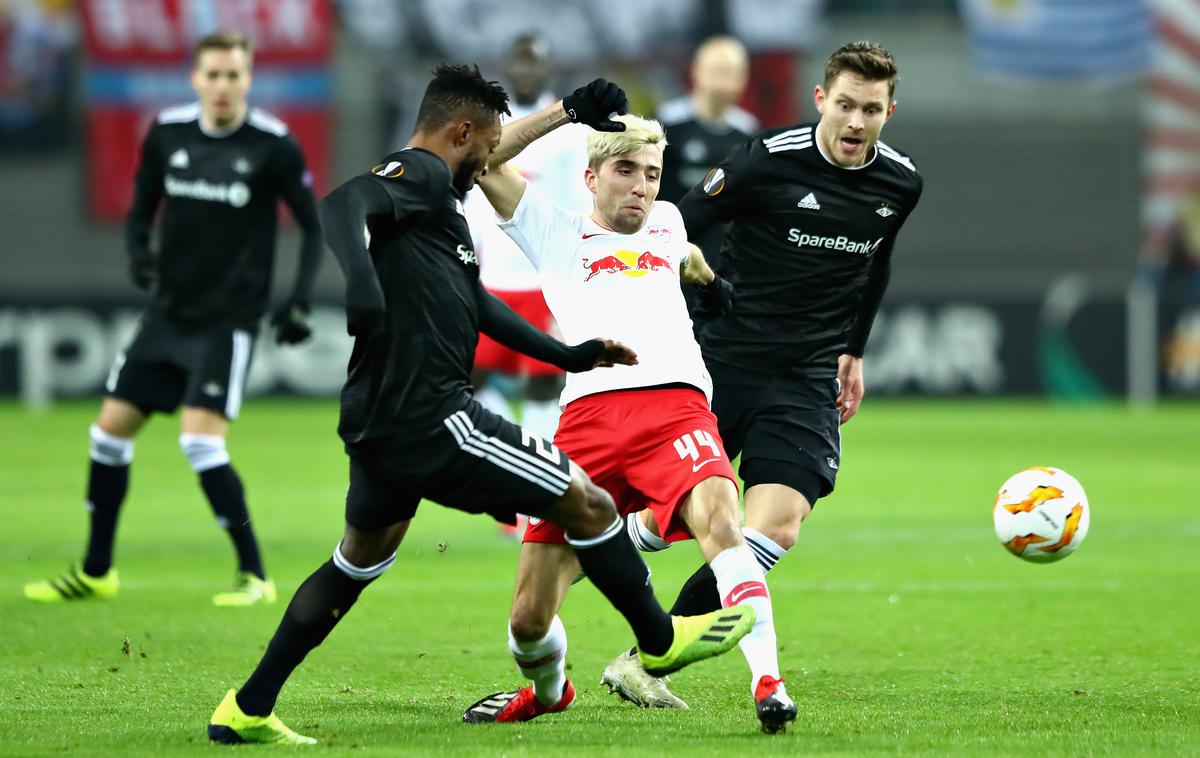 Kevin Kampl | Kevin Kampl se po tekmi z Rosenborgom s RB Leipzigom poslavlja od Evrope. | Foto Getty Images