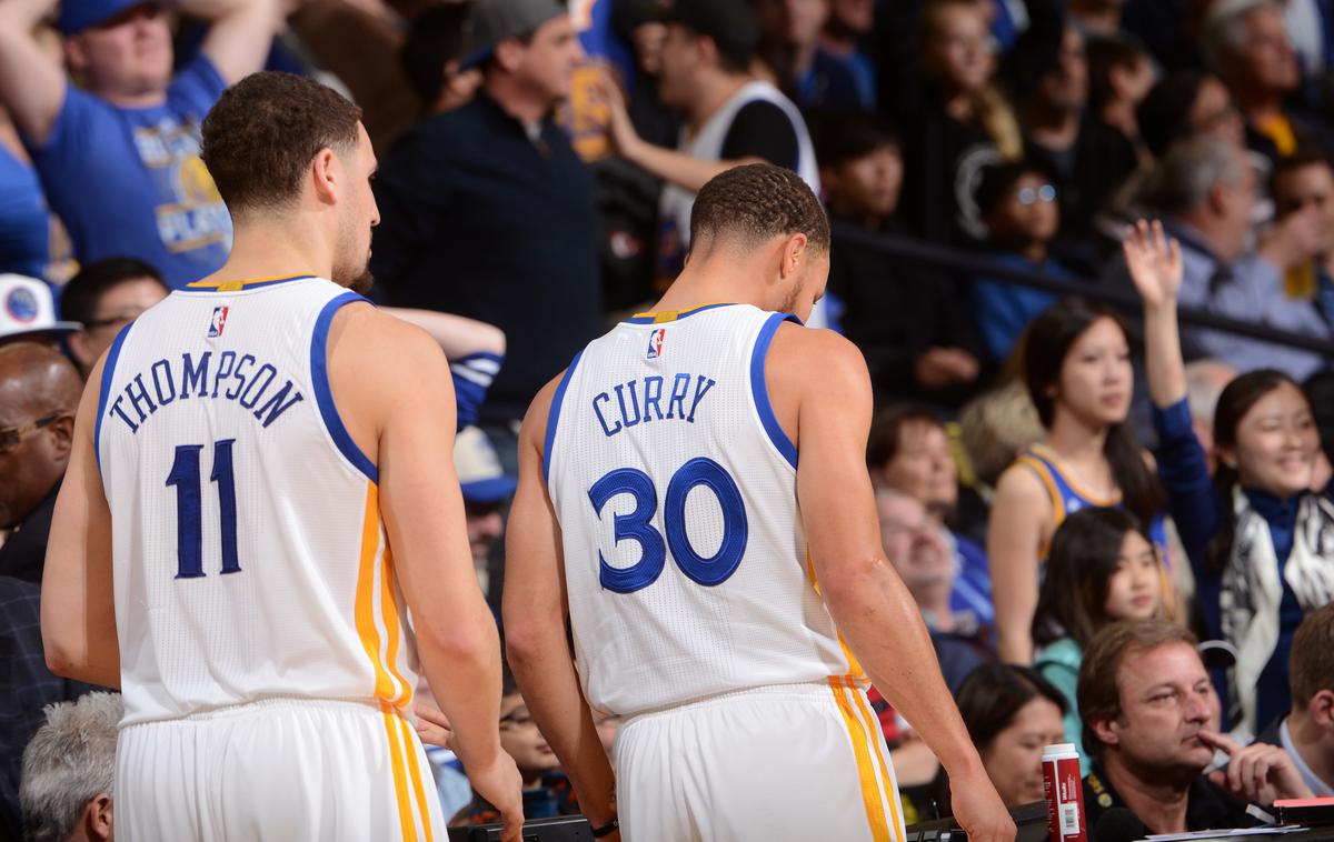 Stephen Curry Kyle Thompson | Foto Guliver/Getty Images