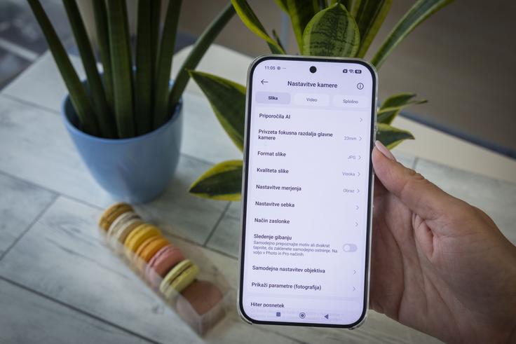 Nekatere nastavitve kamere pametnega telefona Xiaomi 17 Ultra | Foto: Bojan Puhek