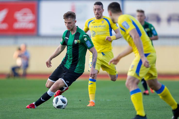 Dominik Radić se je izkazal s tremi goli. | Foto: Urban Urbanc/Sportida