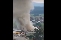 Požar v Straži povzročil 300 tisoč evrov škode #video