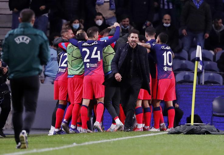 Diego Simeone je užival na torkovem spektaklu na severu Portugalske. | Foto: Guliverimage/Vladimir Fedorenko