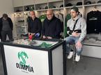 HK Olimpija pred polfinalom