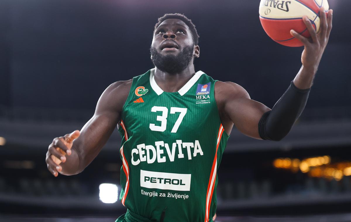 Derek Ogbeide Cedevita Olimpija | Derek Ogbeide ni več član ljubljanske Cedevite Olimpije. | Foto Aleš Fevžer