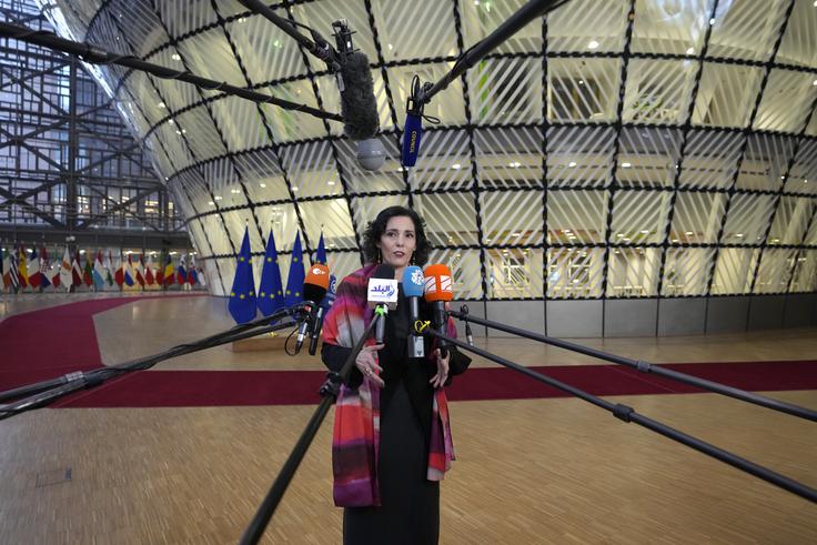"Vedenje, kaj storiti v primeru izrednih razmer, preprečuje paniko," je dejala Lahbib. | Foto: Guliverimage