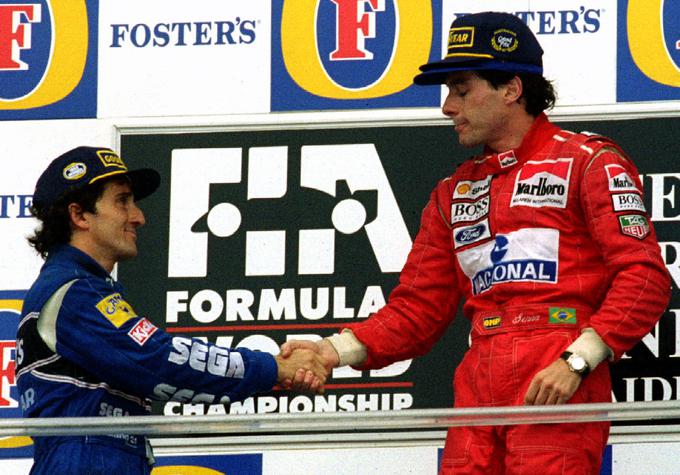 Alain Prost Ayrton Senna | Foto: Reuters