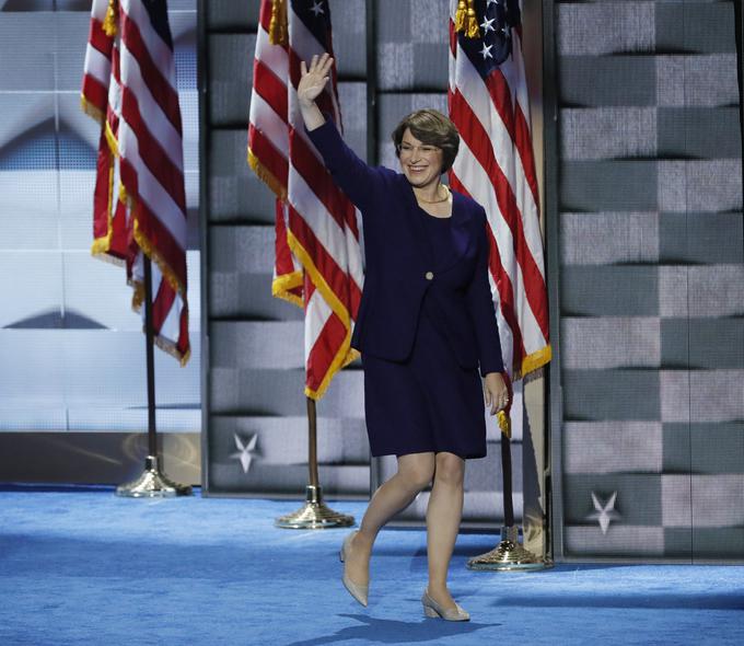 V ZDA nekateri Amy Klobuchar omenjajo kot mogočo demokratsko predsedniško kandidatko za volitve leta 2020. | Foto: Reuters