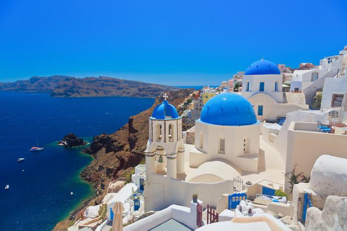 Grčija, Santorini, počitnicem, dopust, morje | Foto Shutterstock