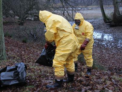 Grozljiva najdba med iskanjem velikonočnih pirhov