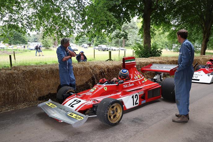 Goodwood Adrian Newey Ferrari | V Ferrarije 312 T iz konca 70. let je sedel Adrian Newey. | Foto Guliverimage